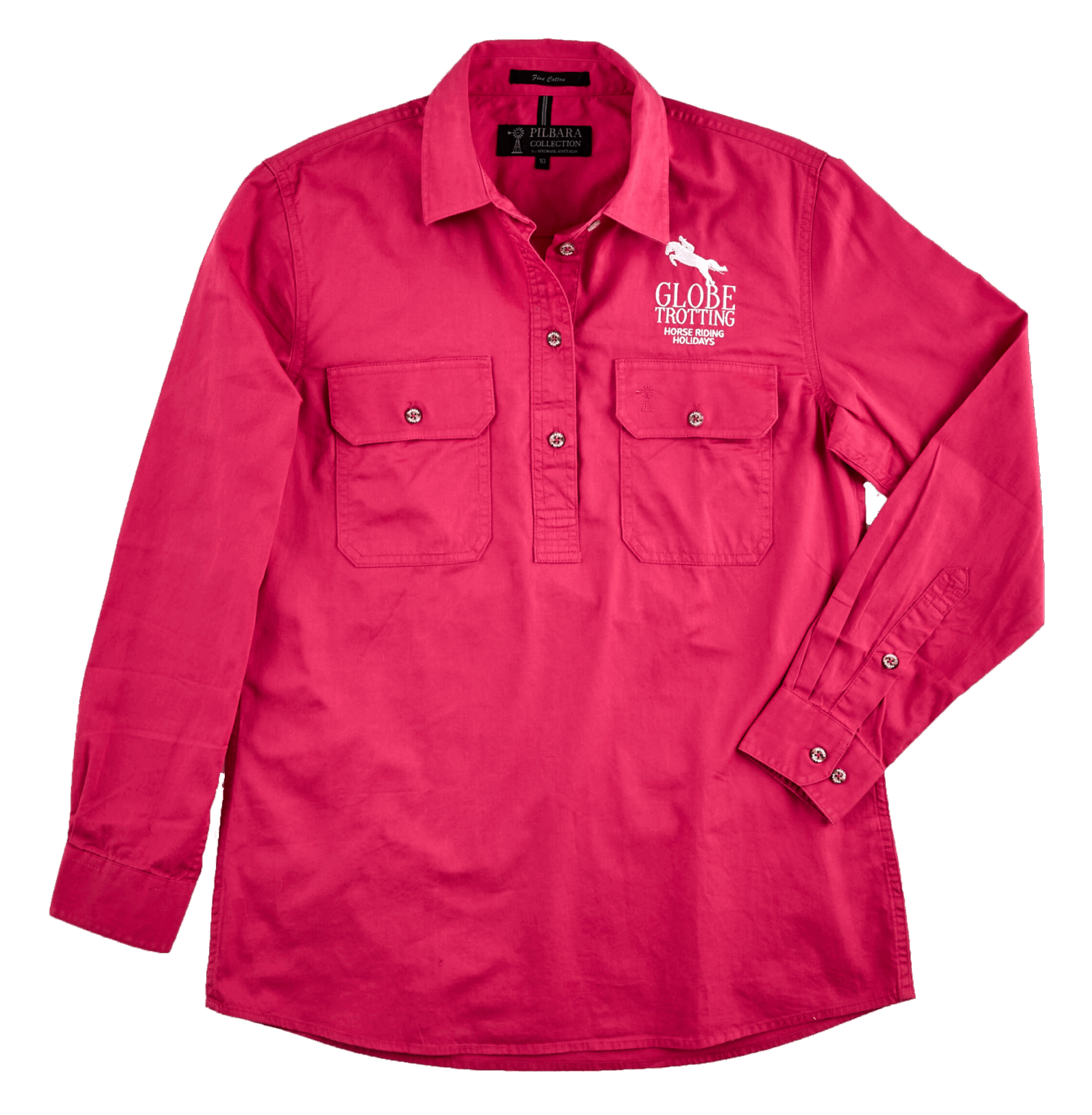 Women's Work Shirts Globetrotting Apparel & Horse Riding Holidays