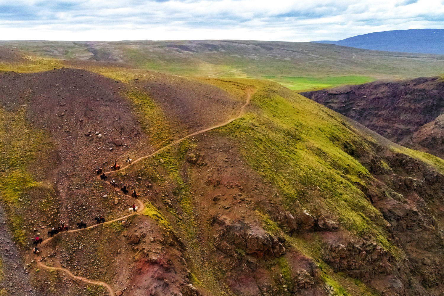 horse riding holiday in Iceland Wilderness Expedition