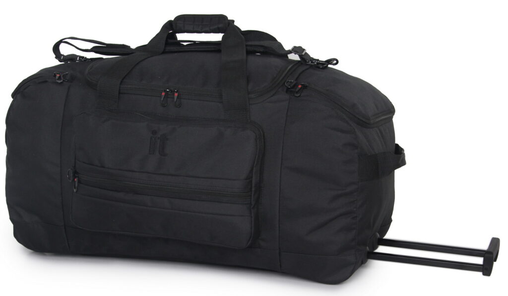 Don’t Leave Home Without…. a Soft, Wheeled Duffel Bag Horse Riding